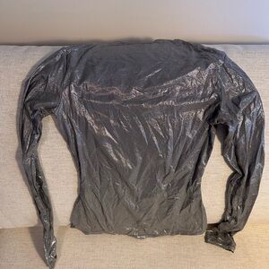 SKIMS Silver Shimmer Top